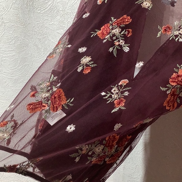 Express NWT - Sz S - sexy floral Nylon Bodysuit 🥰 - Picture 6 of 6